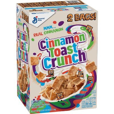 436344 Cinnamon Toast Crunch Cereal (49.5 oz. box)
