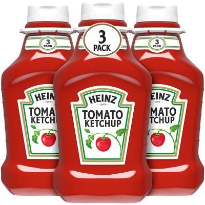 281710 Heinz Tomato Ketchup (44 oz. bottles, 3 pk.)